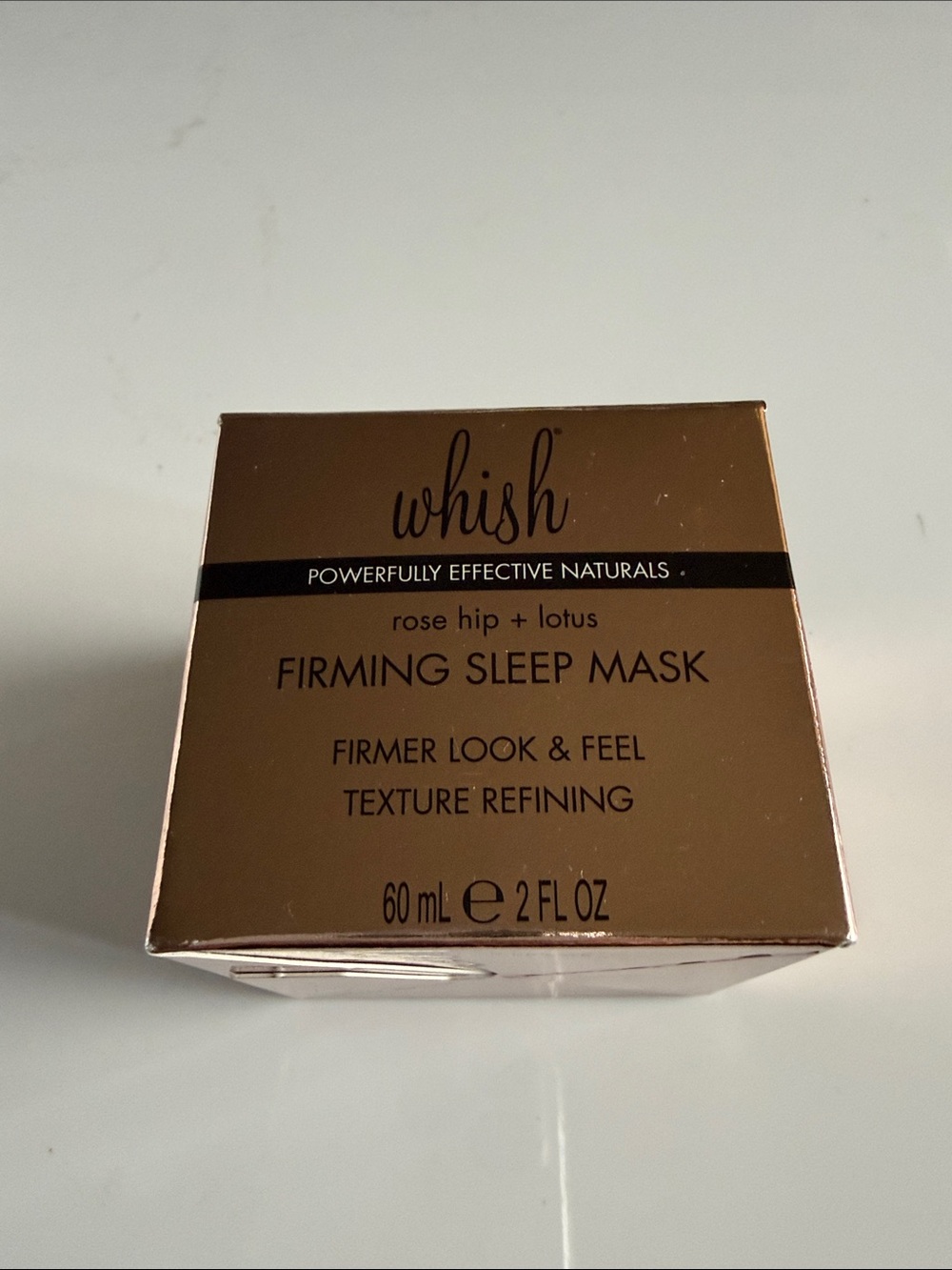 Whish Rose Hip + Lotus Firming Sleep Mask 2 oz Full Size NEW